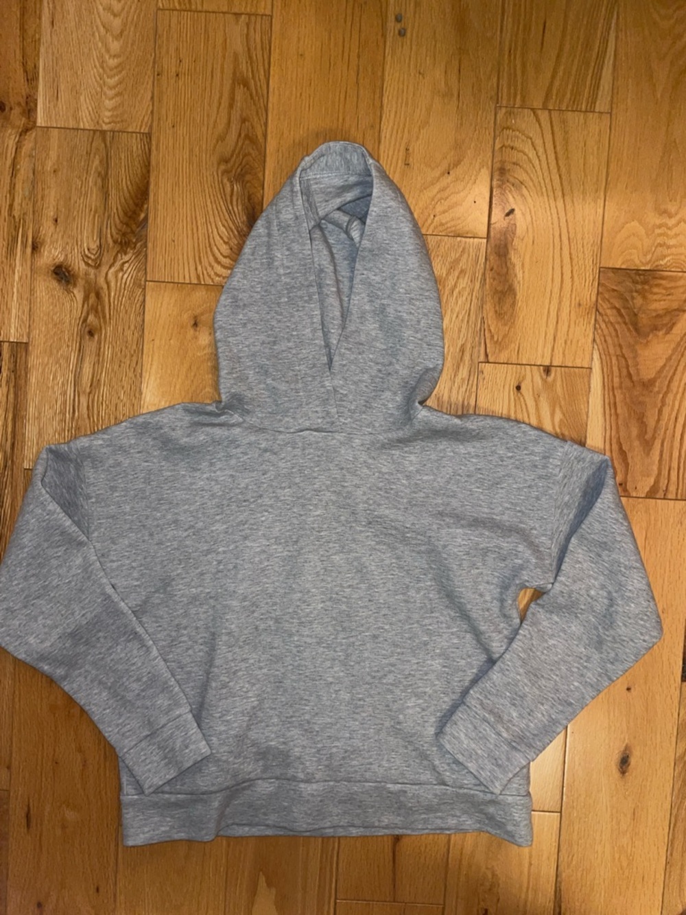 Lolë x Mont-Tremblay grey hoodie